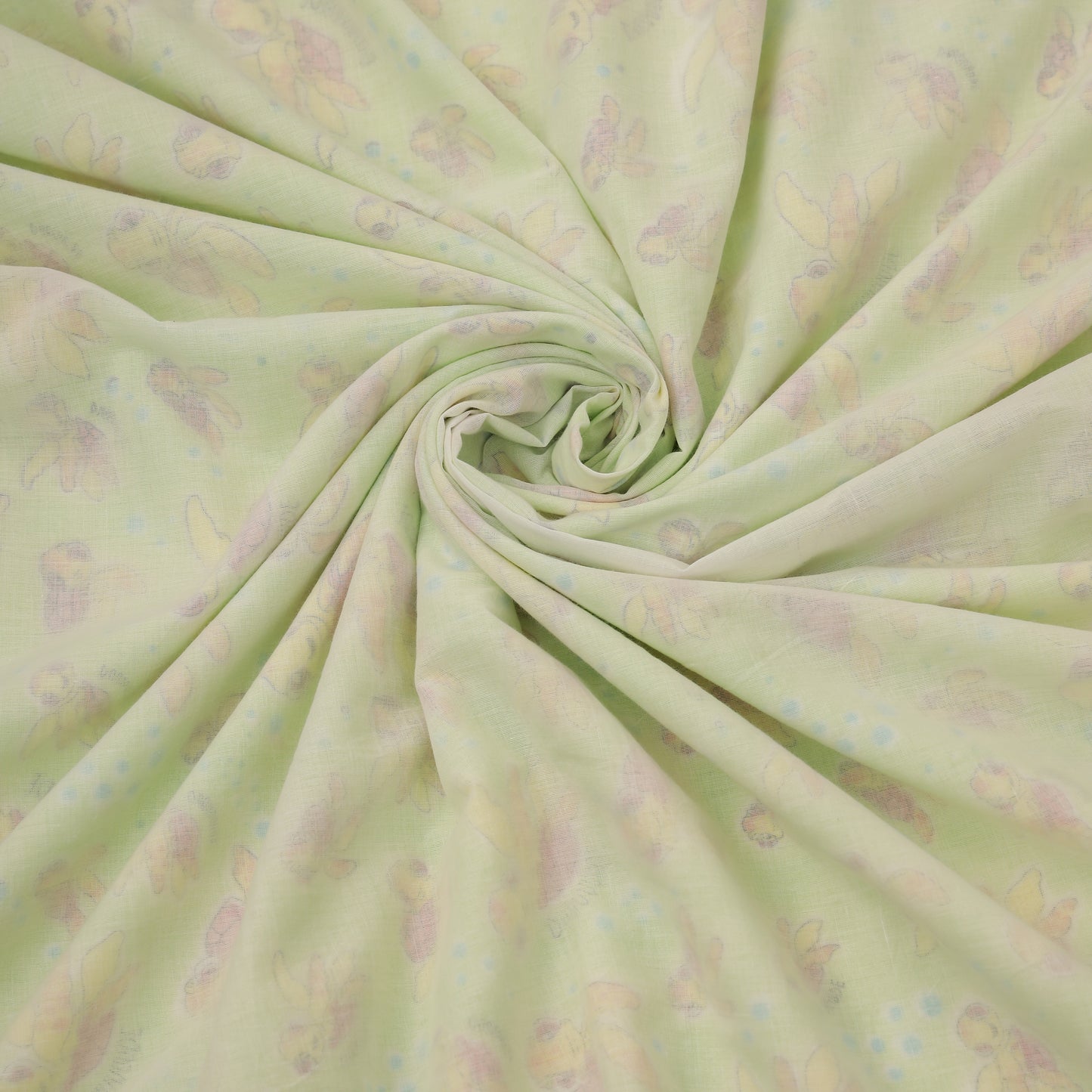 Ocean Buddies Design Hand Block Printed Cotton Swaddle Blanket