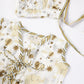 Newborn Jhabla Set - Elephants Hand Block Printed