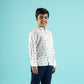 Ocean Voyage Design Hand Block Printed Cotton Half Sleeve Co-ord Set for Boys – Sanganeri Kids Wear