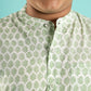 Forest Breeze Design Hand Block Printed Cotton Full Sleeve Shirt for Boys – Sanganeri Kids Wear