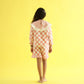 Organic Cotton Night Suit - Candy Checks Handcrafted Design Hand Block Printed for Girls
