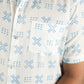 Azure Grids Design Hand Block Printed Cotton Half Sleeve Shirt for Boys – Sanganeri Kids Wear