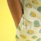 Snail Trail Design Hand Block Printed Cotton Half Sleeve Co-ord Set for Boys