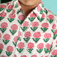 Rosy Garden Design Hand Block Printed Cotton Half Sleeve Shirt for Boys – Sanganeri Kids Wear