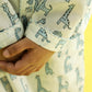 Spotty Giraffe Design Hand Block Printed Cotton Night Suit for Boys