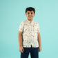 Balloon Dreams Design Hand Block Printed Cotton Half Sleeve Shirt for Boys – Sanganeri Kids Wear