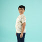 Balloon Dreams Design Hand Block Printed Cotton Half Sleeve Shirt for Boys – Sanganeri Kids Wear