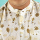 Balloon Dreams Design Hand Block Printed Cotton Half Sleeve Shirt for Boys – Sanganeri Kids Wear
