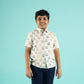 Busy Roads Design Hand Block Printed Cotton Half Sleeve Shirt for Boys – Sanganeri Kids Wear