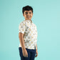 Busy Roads Design Hand Block Printed Cotton Half Sleeve Shirt for Boys – Sanganeri Kids Wear