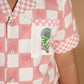 Candy Checks Design Hand Block Printed Cotton Half Sleeve Co-ord Set for Boys
