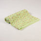 Marine Meadow Design Hand Block Printed Cotton Swaddle Blanket