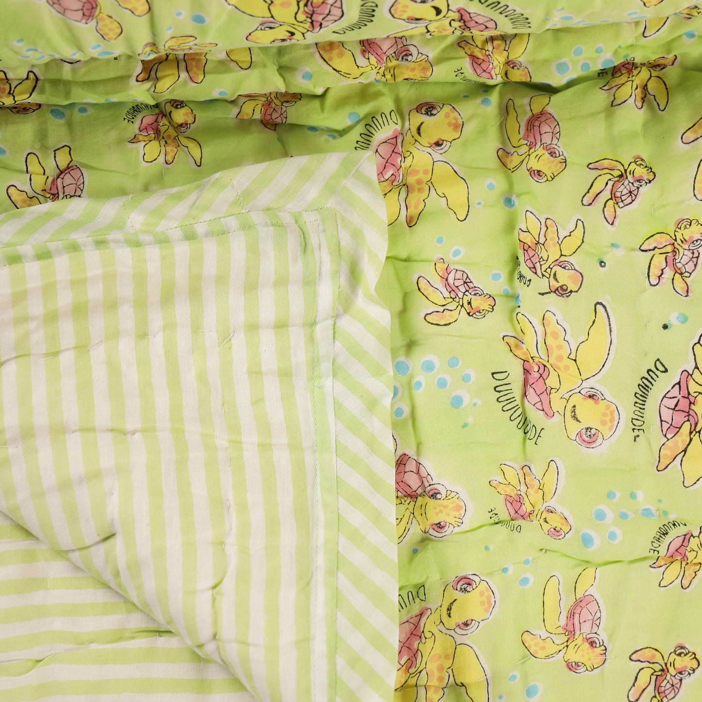 quilt or comforter Design Hand Block Printed Cotton Jhabla Set for Newborn Baby