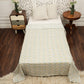 Green Meadow Design Hand Block Printed Cotton Swaddle Blanket