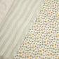 Green Meadow Design Hand Block Printed Cotton Swaddle Blanket