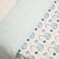 Dreamy Elephants Design Hand Block Printed Cotton Swaddle Blanket