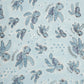 Aqua Wanderer Design Hand Block Printed Cotton Swaddle Blanket