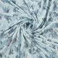 Aqua Wanderer Design Hand Block Printed Cotton Swaddle Blanket