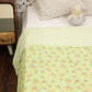 Marine Meadow Design Hand Block Printed Cotton Swaddle Blanket