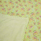 Marine Meadow Design Hand Block Printed Cotton Swaddle Blanket
