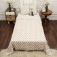 Forest Friends Design Hand Block Printed Cotton Swaddle Blanket