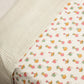 Forest Friends Design Hand Block Printed Cotton Swaddle Blanket