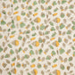 Fresh Citrus Garden Design Hand Block Printed Cotton Swaddle Blanket