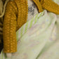 Ocean Buddies Design Hand Block Printed Cotton Swaddle Blanket