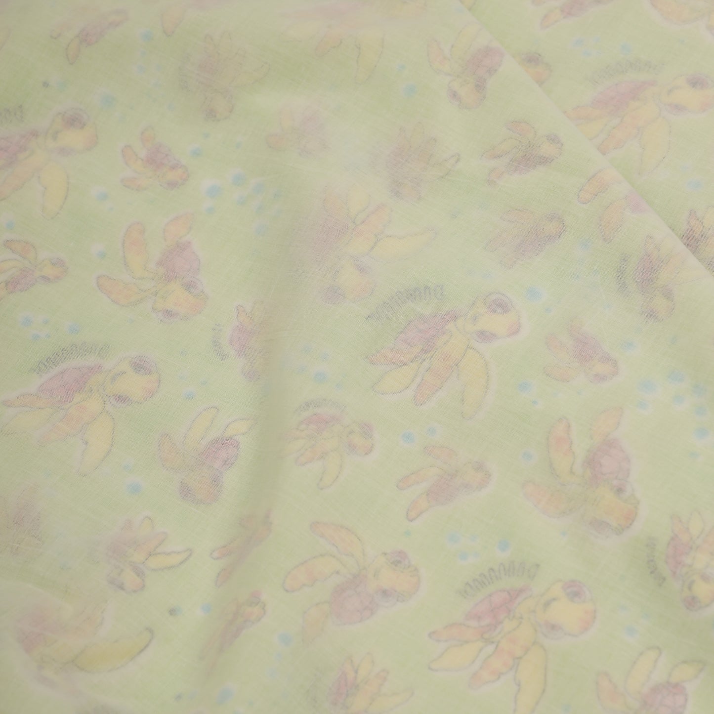 Ocean Buddies Design Hand Block Printed Cotton Swaddle Blanket