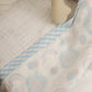 Sleepy Elephant Design Hand Block Printed Cotton Swaddle Blanket