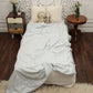Midnight Border Design Hand Block Printed Cotton Swaddle Blanket