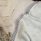 Midnight Border Design Hand Block Printed Cotton Swaddle Blanket