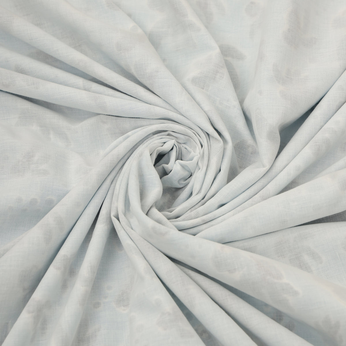 Midnight Border Design Hand Block Printed Cotton Swaddle Blanket
