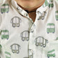 Bus Ride Design Hand Block Printed Cotton Full Sleeve Shirt for Boys – Sanganeri Kids Wear