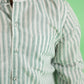Mint Stripe Pattern Design Hand Block Printed Cotton Full Sleeve Shirt for Boys – Sanganeri Kids Wear