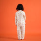 Organic Cotton Night Suit - Ice Cream Cone Design Hand Block Printed for Girls