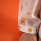 Organic Cotton Night Suit - Ice Cream Cone Design Hand Block Printed for Girls